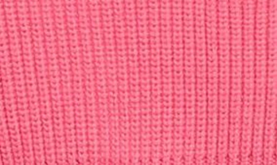 Shop Jacquemus Risoul Merino Wool Layered Crop Sweater In Pink