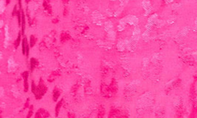 Shop Topshop Jacquard Faux Wrap Woven Top In Pink