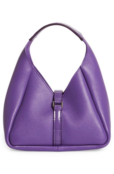 Givenchy Mini Padlock Hobo Bag In Calf Leather In Default Title