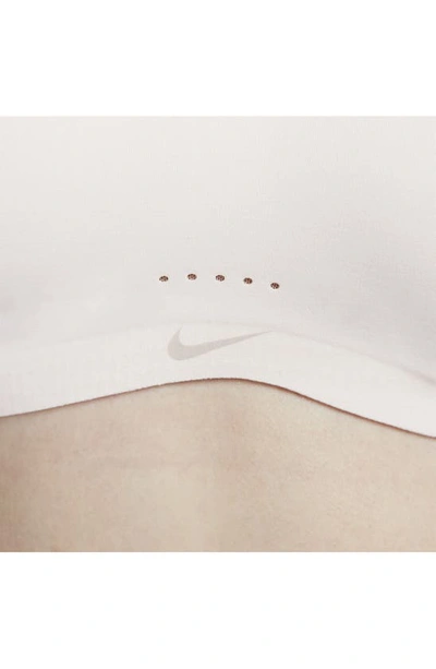 Shop Nike Alate Dri-fit Sports Bra In Light Soft Pink/ Stone Mauve