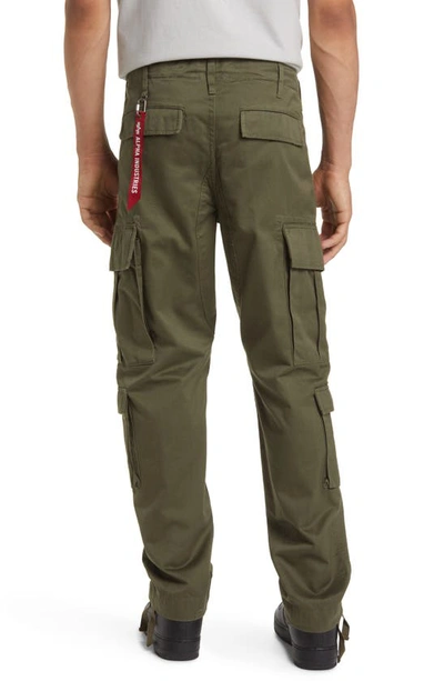 Alpha Industries Acu Straight Leg Cargo Pants In Khaki | ModeSens