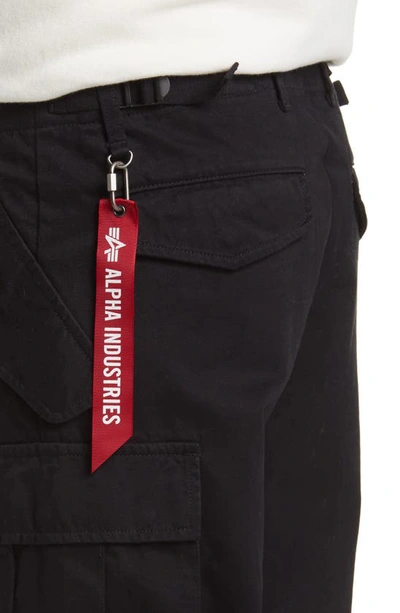 Shop Alpha Industries M-65 Cargo Pants In Black