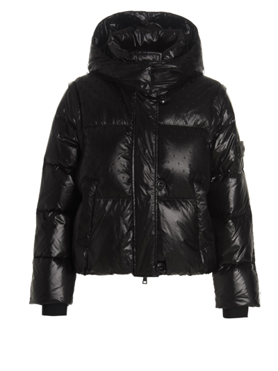 Red Valentino Redvalentino Tulle Down Jacket In Black | ModeSens