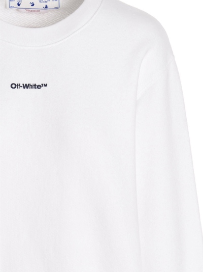 Shop Off-white Arrow Sweatshirt In White