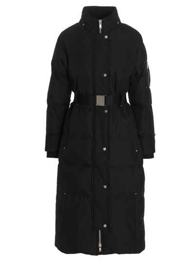 Moose Knuckles Kingston Down Coat In Black