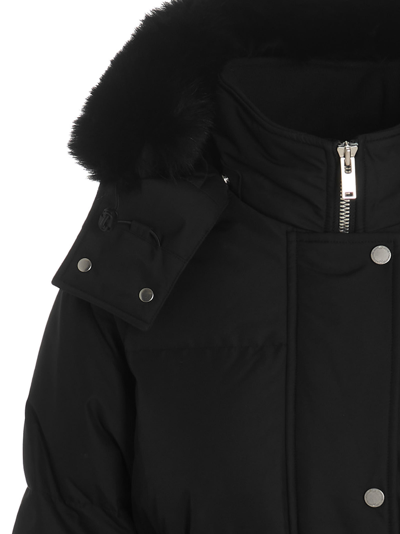 Moose Knuckles Kingston Down Coat In Black