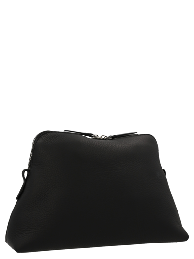 Shop Maison Margiela 5ac Clutch Bag In Black