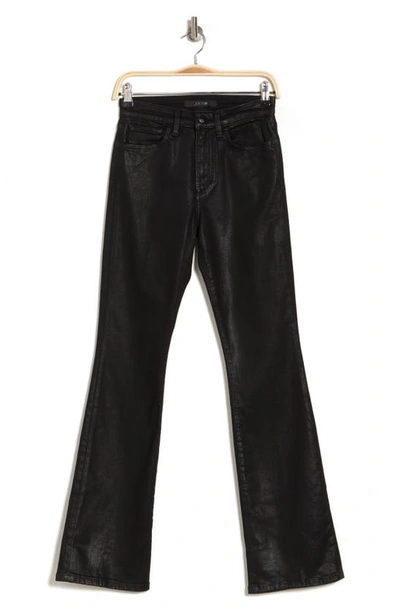 Shop Joe's Coated High Rise Bootcut Jeans In Black