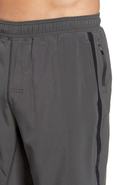 Shop Fourlaps Advance 9 Inch Shorts In Charcoal