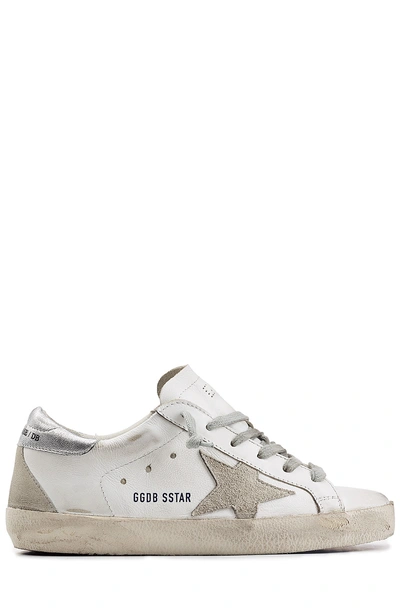 Golden Goose Super Star Suede And Leather Sneakers