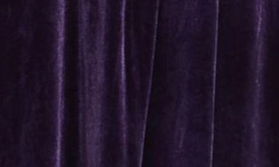 Love By Design Munich Velvet Twist Front Sleeveless Maxi Dress In Blackberry Cordial