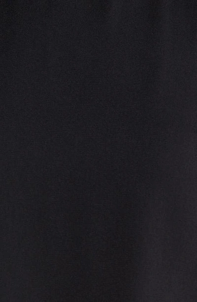 Halogen Pleat Sleeve Top In Black