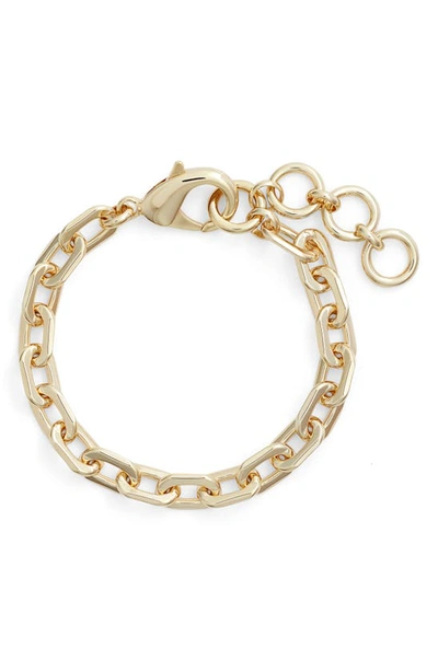 Shop Kendra Scott Korinne Chain Bracelet In Gold