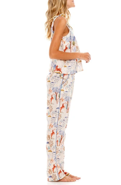 Shop The Lazy Poet Amelie Equus Pajamas In Blue