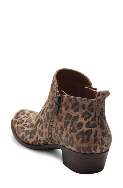 Shop Lucky Brand Basel Bootie In Natural
