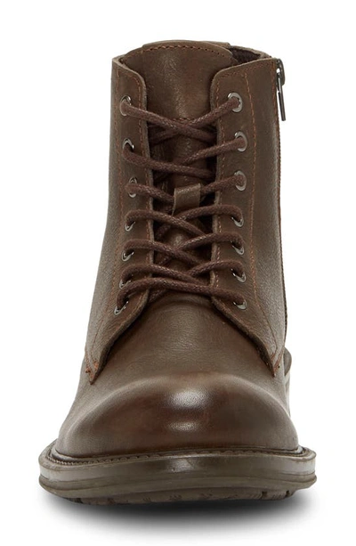 Shop Vince Camuto Langston Combat Boot In Anthracite Groot