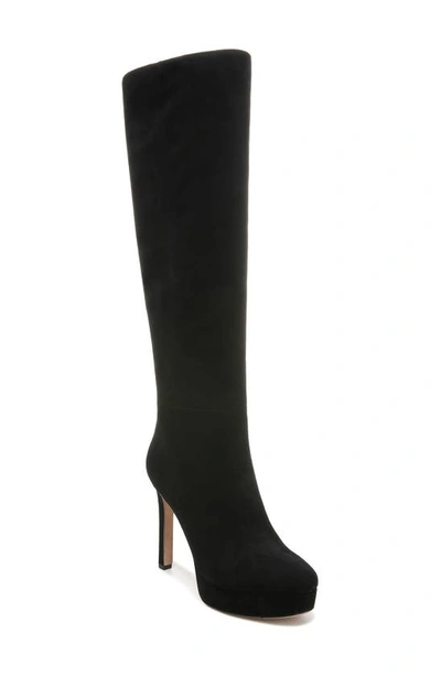 Shop Veronica Beard Dali Knee High Stiletto Boot In Black