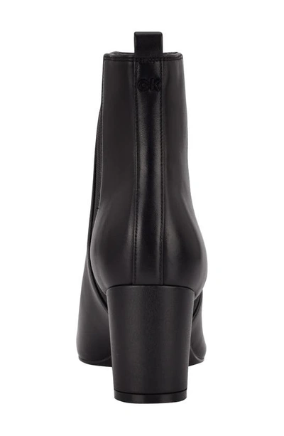 Shop Calvin Klein Feli Chelsea Boot In Black