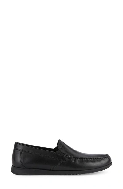 Shop Geox Sile Loafer In Black