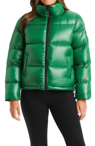 Shop Sanctuary Core Down Puffer Jacket In Forest