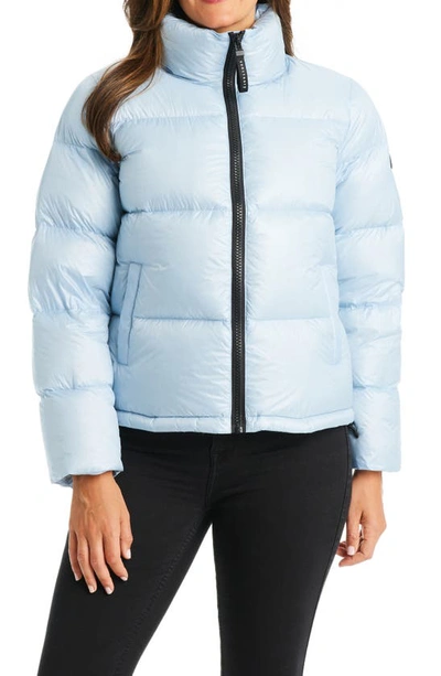 Shop Sanctuary Core Down Puffer Jacket In Icy Blue