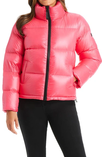 Shop Sanctuary Core Down Puffer Jacket In Hot Pink