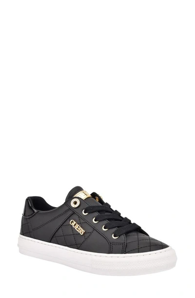 Guess Women's Loven Casual Lace-up Sneakers Women's Shoes In Black |  ModeSens