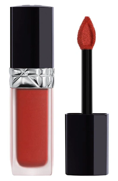 Shop Dior Rouge  Forever Liquid Transfer Proof Lipstick In 861 Forever Charm