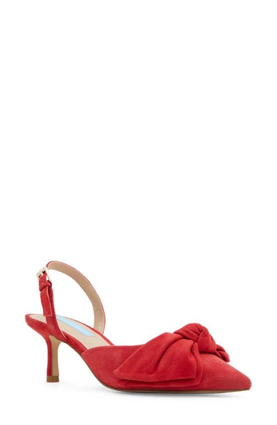 Shop Draper James Tess Pointed Toe Pump In Red