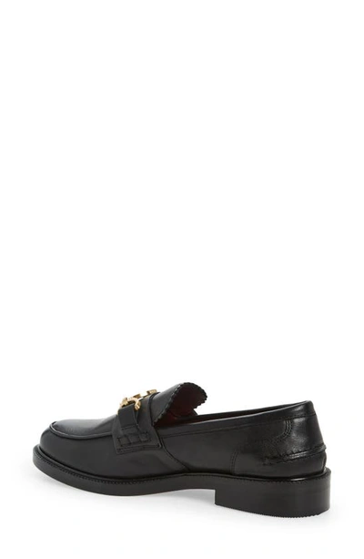 Ted Baker Women's Drayan Magnolia Accent Loafers In Black