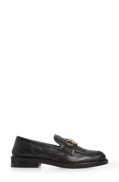 Ted Baker Women's Drayan Magnolia Accent Loafers In Black