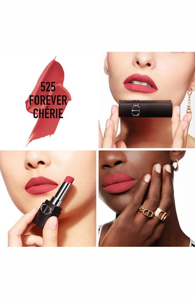Shop Dior Rouge  Forever Transfer-proof Lipstick In 525 Forever Cherie