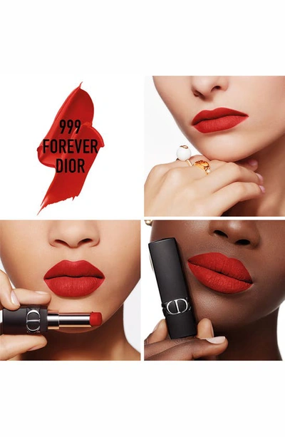 Shop Dior Rouge  Forever Transfer-proof Lipstick In 999 Forever