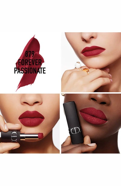 Shop Dior Rouge  Forever Transfer-proof Lipstick In 879 Forever Passionate