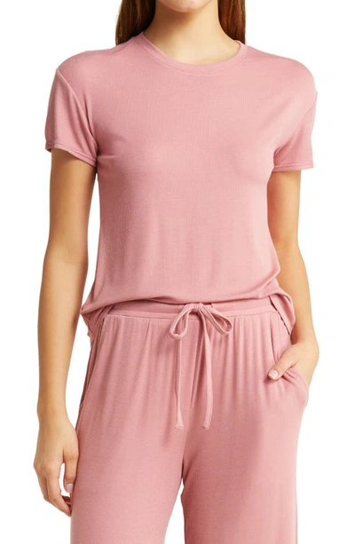 Shop Nordstrom Essentials Pajama Top In Pink Compact