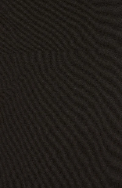 Misook 3/4-sleeve Knit Sheath Dress In Black