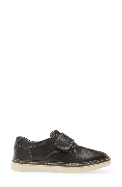 Shop Johnston & Murphy Kids' Mcguffey Sneaker In Black Full Grain