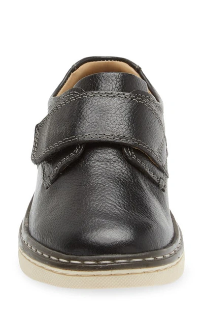 Shop Johnston & Murphy Kids' Mcguffey Sneaker In Black Full Grain