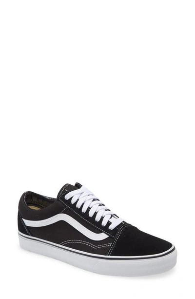 Shop Vans Old Skool Sneaker In Black Whit