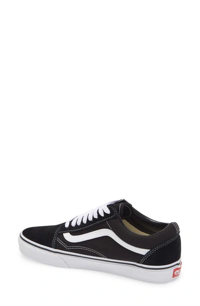 Shop Vans Old Skool Sneaker In Black Whit