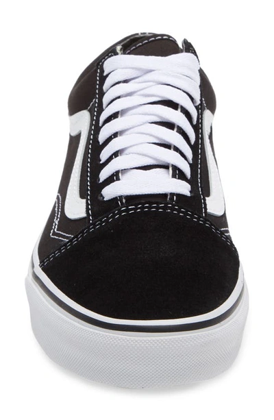 Shop Vans Old Skool Sneaker In Black Whit