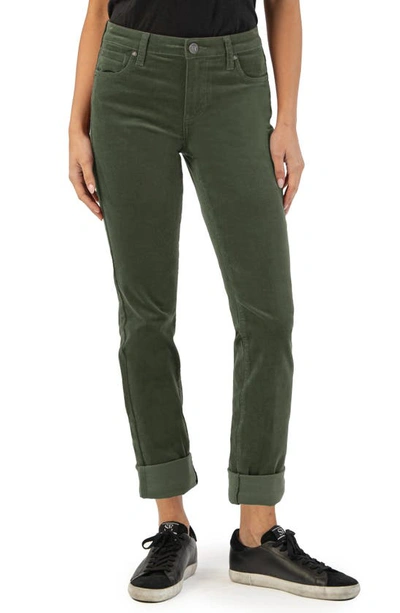 KUT FROM THE KLOTH CATHERINE CORDUROY BOYFRIEND PANTS 