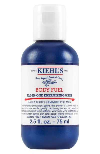 Shop Kiehl's Since 1851 Body Fuel All-in-one Energizing & Conditioning Wash $80 Value, 8.4 oz