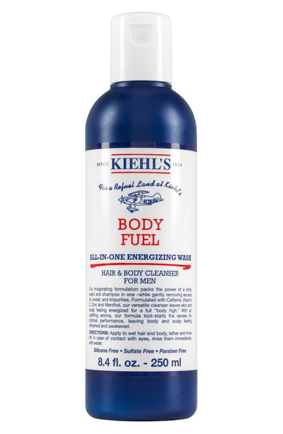Shop Kiehl's Since 1851 Body Fuel All-in-one Energizing & Conditioning Wash $80 Value, 8.4 oz