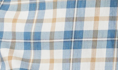 Shop Rodd & Gunn Fox River Sports Fit Plaid Button-up Oxford Shirt In Azure
