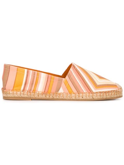 Valentino Garavani Printed Fabric Espadrilles In Multicolour