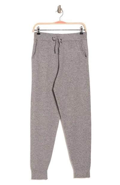 Shop Cyrus Sweater Jogger Pants In Medium Heather Grey