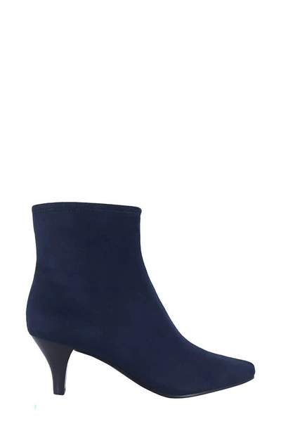 Shop Impo Neil Short Dress Boot In Midnight Blue Wide