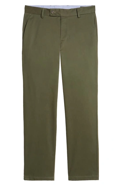 Shop Alton Lane Motion Brushed Stretch Cotton Chinos In Olive