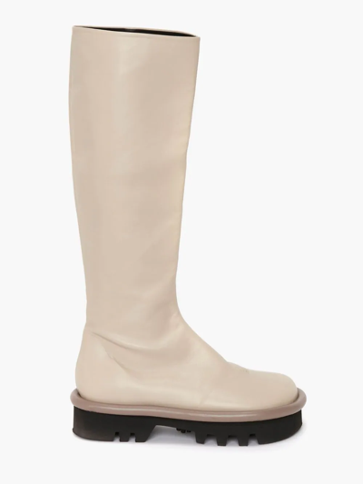 Shop Jw Anderson Bumper-tube High Boots In Neutrals